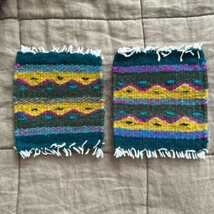 Aztec Blanket Coasters